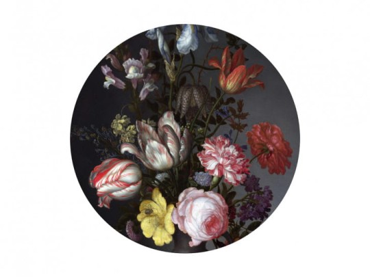 BN 300337 Famous Painters Flowers in a Vase with Shells and Insects by Balthasar van der Ast - mural z motywem kwiatów