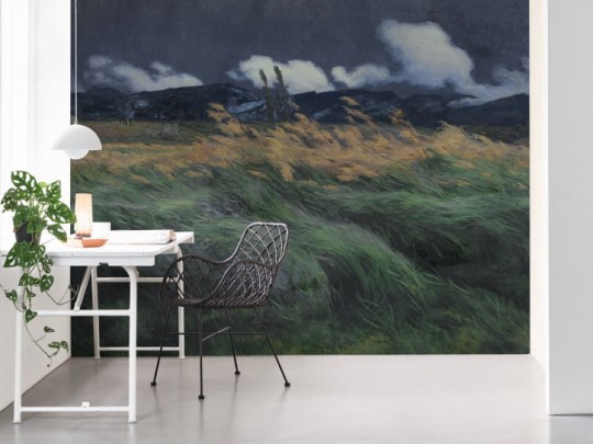 BN 30770 Famous Painters Landscape by Louis Patru - mural z motywem gór