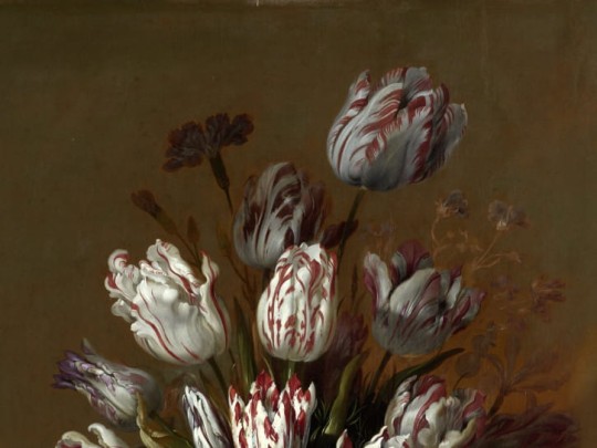 BN 30737 Famous Painters Still Life with Flowers by Hans Bollongier - mural z motywem kwiatów