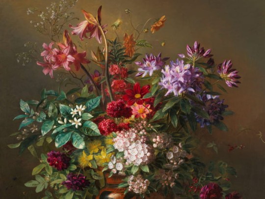 BN 300343 Famous Painters Still Life with Flowers in a Greek Vase - mural z motywem kwiatów