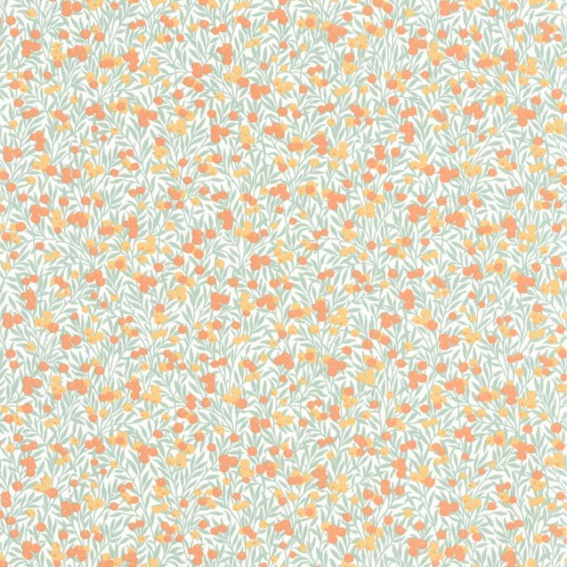 Casadeco 89223333 Flower Market Cherry - tapeta w jagody