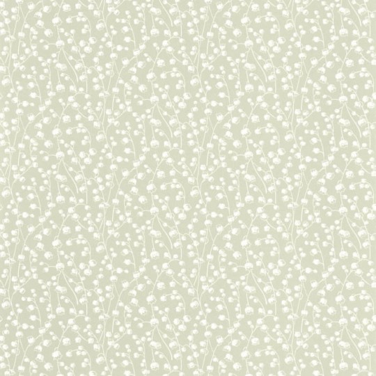 Casadeco 89247101 Flower Market Lily Of The Valley - tapeta w konwalie