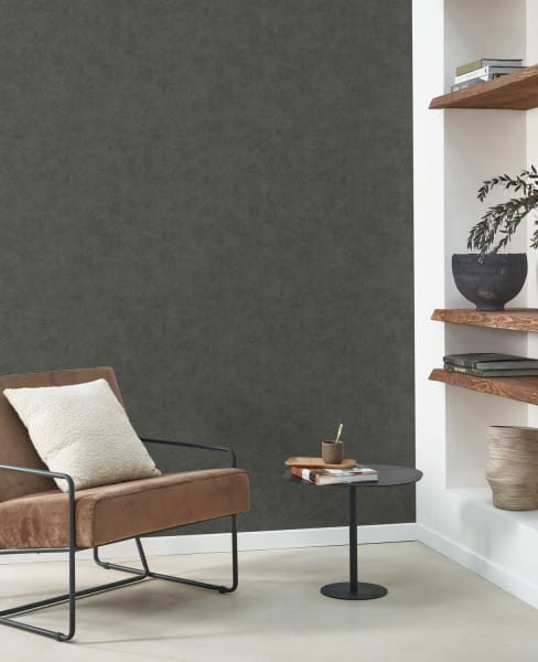 Casadeco 88090101 So Color 5 Mur A La Chaux - tapeta imitująca wapniowe ściany