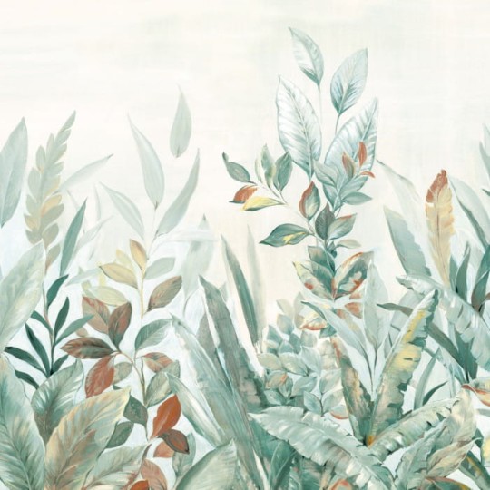 Casadeco 89117710 Wonderwalls Nature Sauvage - mural roślinny