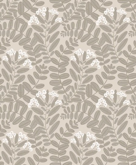 Khroma YSA001 Mysa Bodie Linen - tapeta roślinna