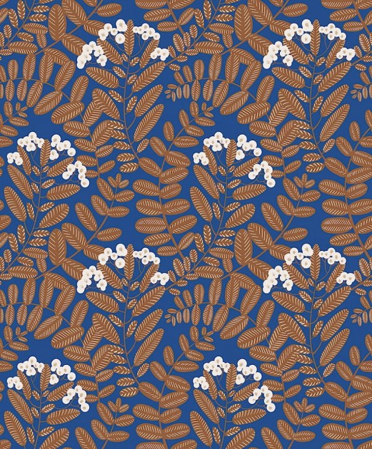 Khroma YSA002 Mysa Bodie Cobalt - tapeta roślinna