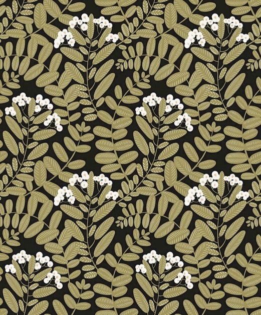 Khroma YSA004 Mysa Bodie Olive - tapeta roślinna