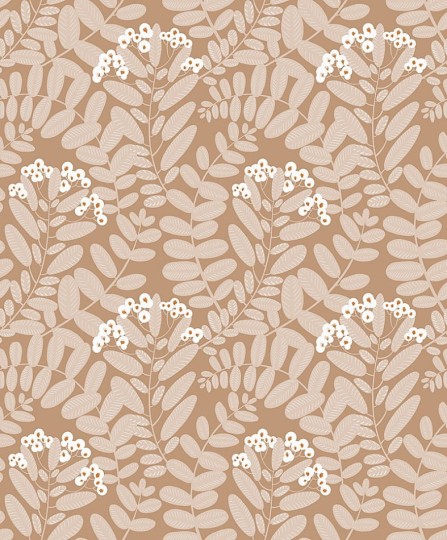 Khroma YSA006 Mysa Bodie Peach - tapeta roślinna