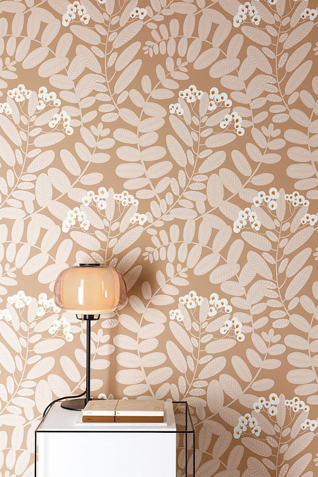 Khroma YSA006 Mysa Bodie Peach - tapeta roślinna