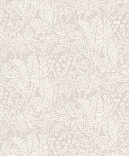 Khroma YSA103 Mysa Madita White - tapeta roślinna