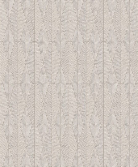 Khroma YSA302 Mysa Ari Taupe - tapeta geometryczna