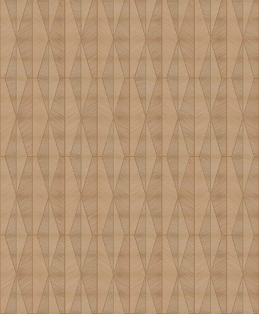 Khroma YSA304 Mysa Ari Almond - tapeta geometryczna
