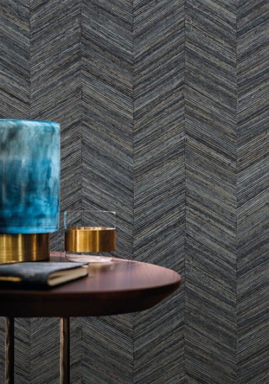 Casamance 75371018 Select 8 Ocotea Mordore - tapeta w jodełkę