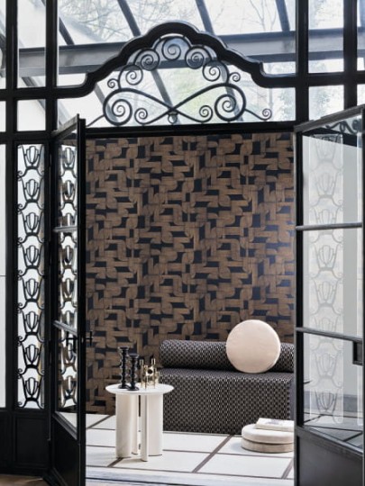Casamance 75701834 Select 8 Hector - tapeta geometryczna