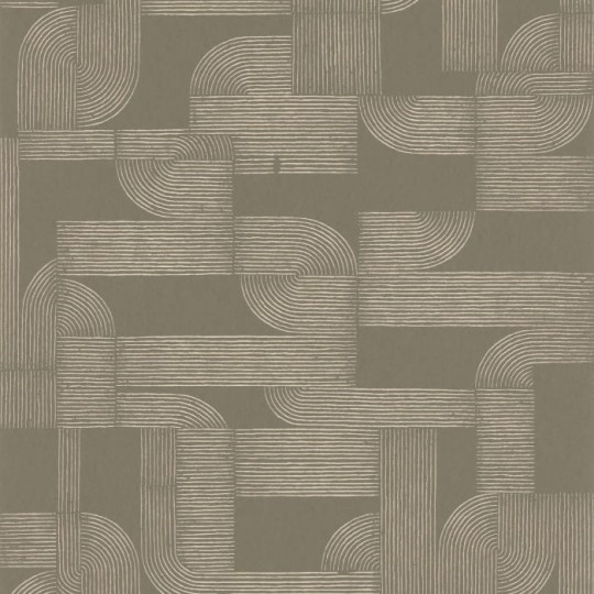 Casamance 75701528 Select 8 Hector - tapeta geometryczna
