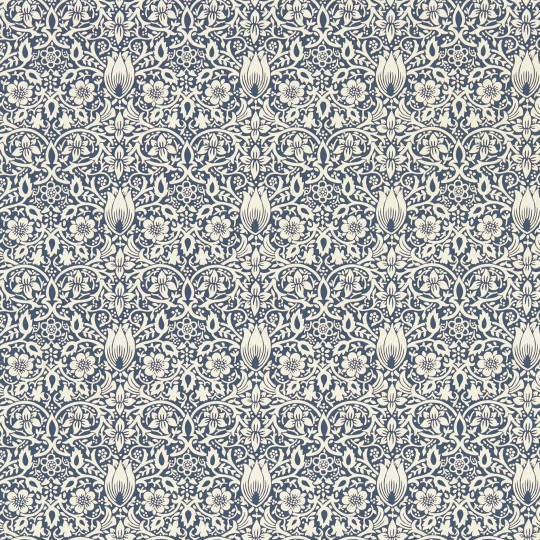 Morris & Co 217199 Emery Walker’s House Borage Inky Fingers - tapeta w mozaikę