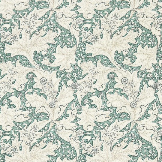 Morris & Co 217189 Emery Walker’s House Wallflower Mumington's Stem - tapeta w liście akantu
