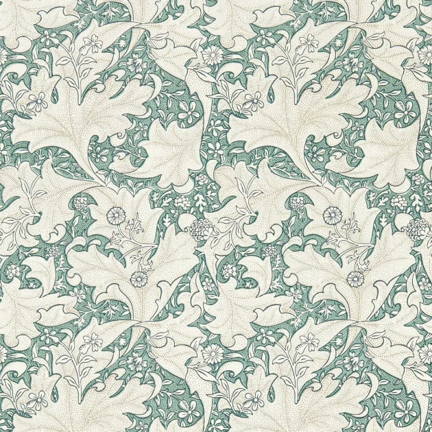 Morris & Co 217189 Emery Walker’s House Wallflower Mumington's Stem - tapeta w liście akantu
