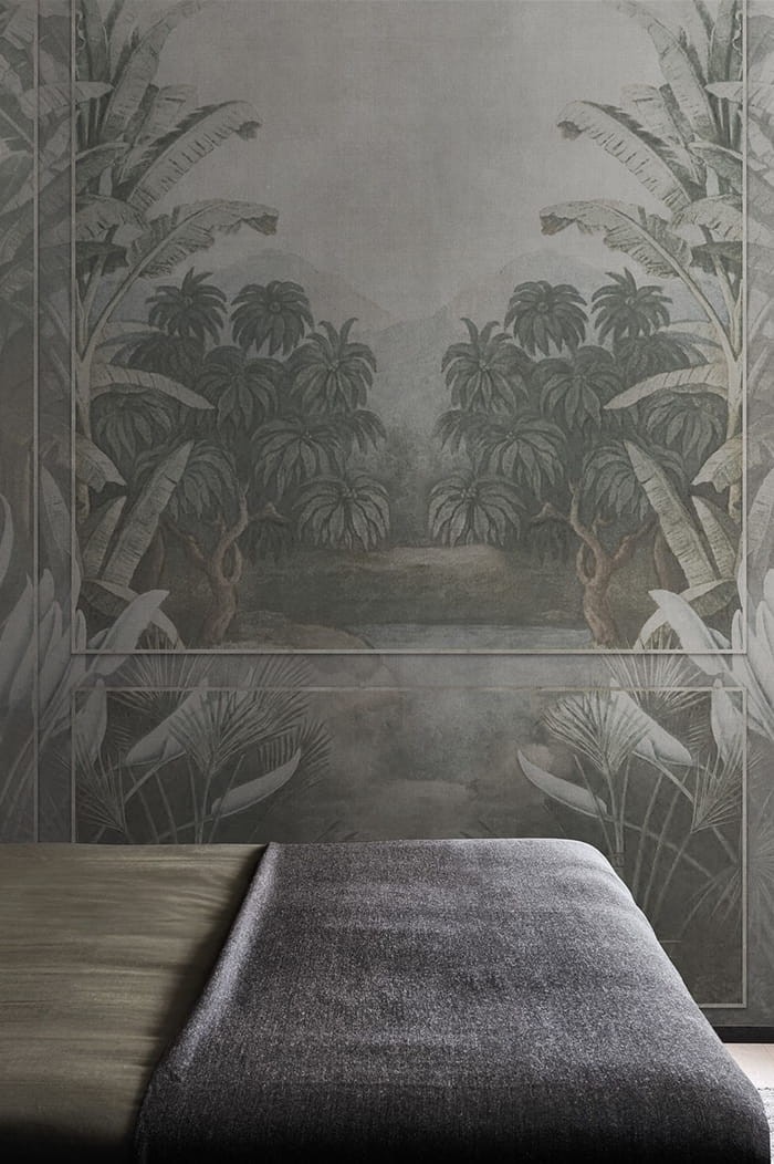 London Art 19072-03 Iconic Re-edition Evanescence - mural tropikalny w bananowce