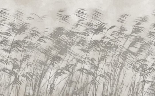 London Art 15134-04 Iconic Re-edition Gone with The Wind - mural z trawą trzcinową