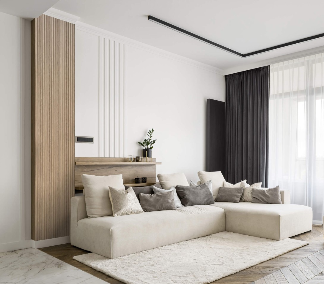 Lamele ścienne Lamelio Onda Dąb Naturalny