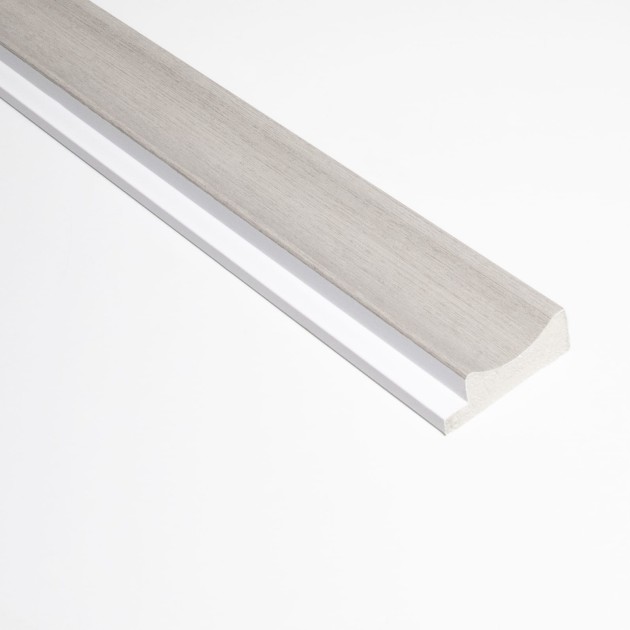 Zakończenie lewe Lamelio Onda Szary