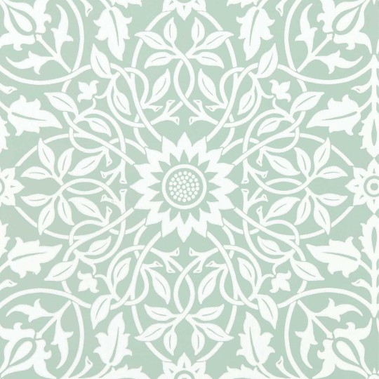 Morris & Co 217077 Simply Morris St James Ceiling Willow - tapeta roślinna