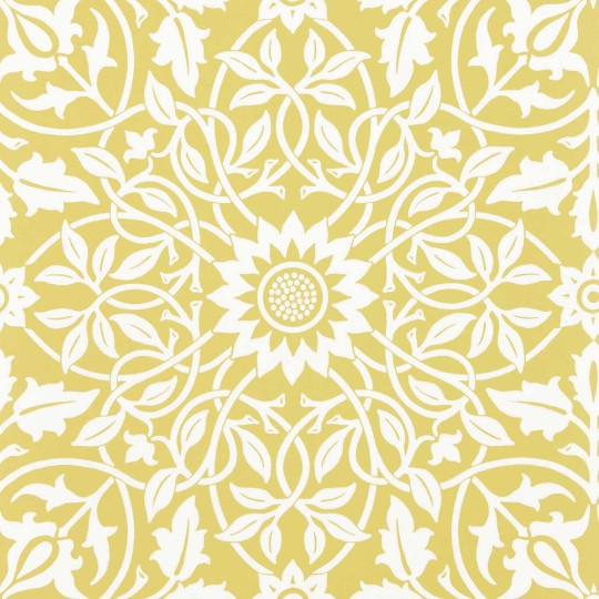 Morris & Co 217078 Simply Morris St James Ceiling Sunflower - tapeta roślinna