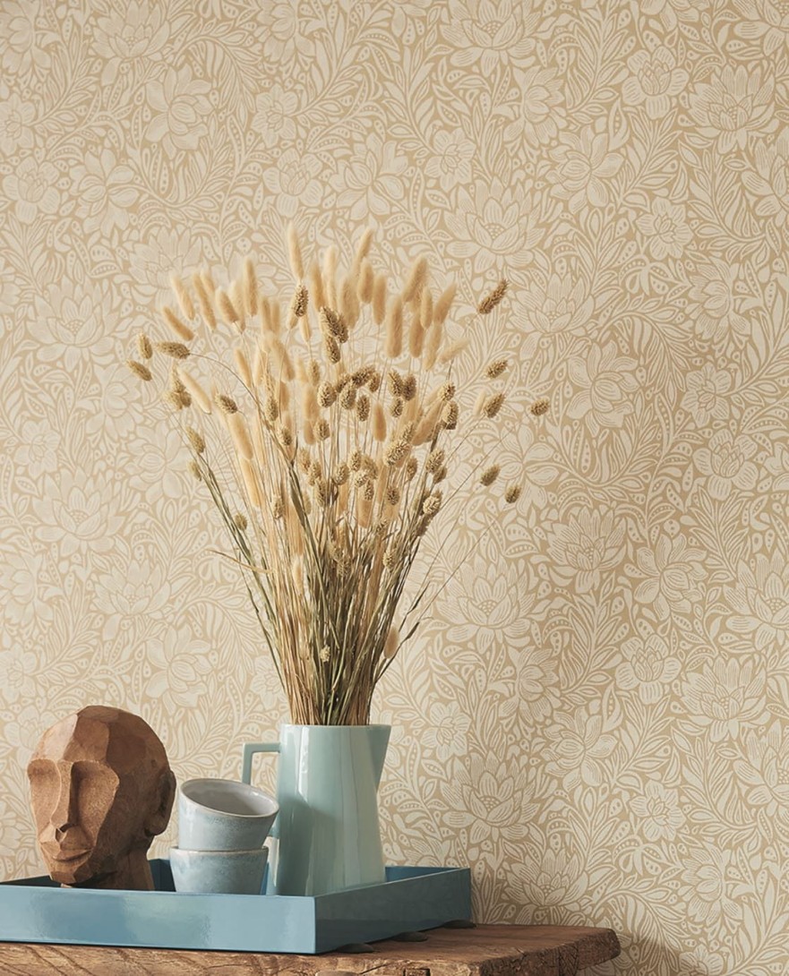 Eijffinger 316021 Posy - tapeta z motywem kwiatów