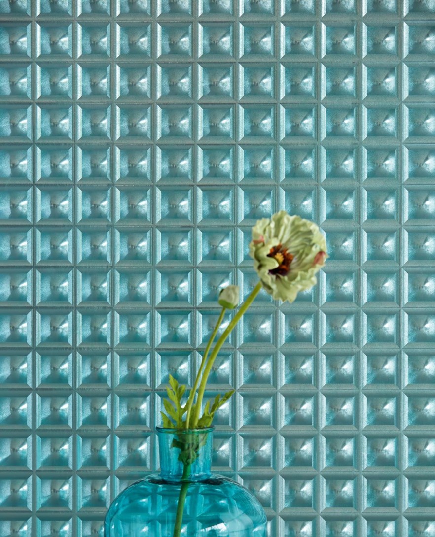 Eijffinger 342042 Venue - tapeta z motywem abstrakcyjnych kafelek