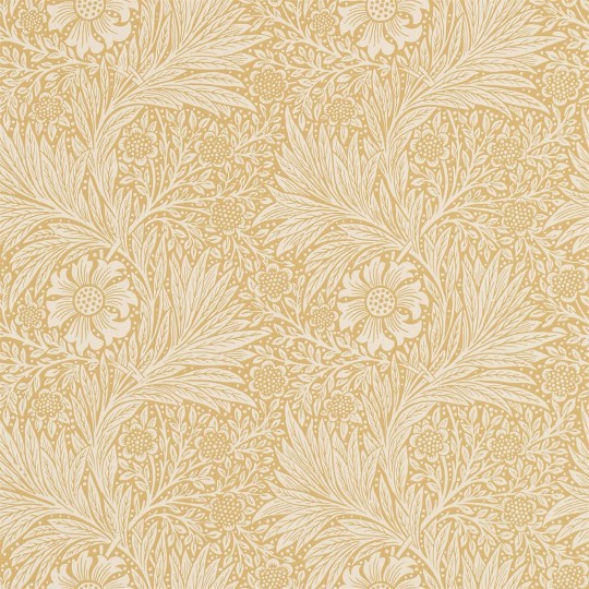 Morris & Co 216832 Compilation Marigold Cowslip - tapeta z aksamitką