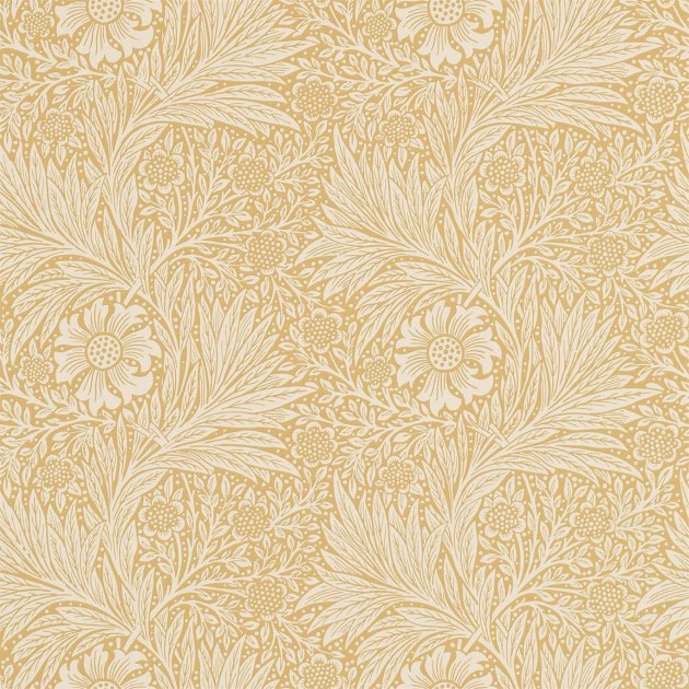 Morris & Co 216832 Compilation Marigold Cowslip - tapeta z aksamitką