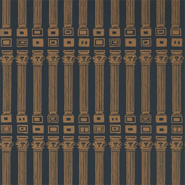 Zoffany 312969 Palladio Columns Vine Black - tapeta w kolumny