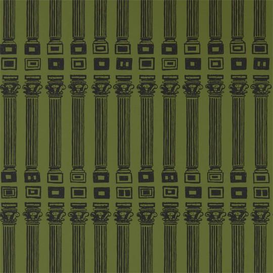 Zoffany 312970 Palladio Columns Olive/Bone Black - tapeta w kolumny