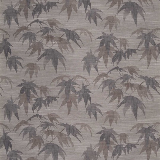 Zoffany 312495 Kensington Walk Acer Ash/Pewter - tapeta w liście
