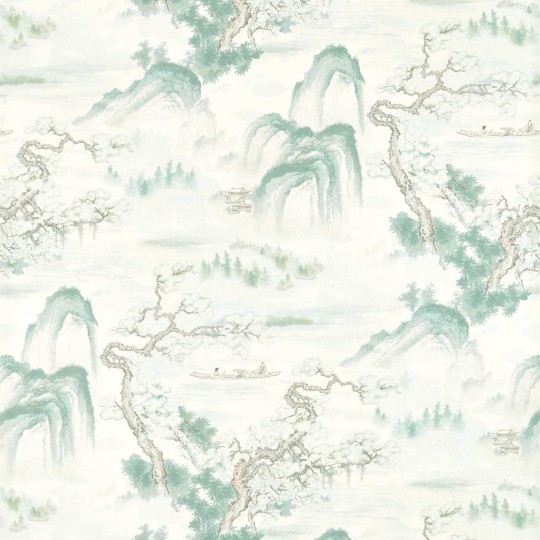 Zoffany 312983 Kensington Walk Floating Mountains Mineral - tapeta orientalna