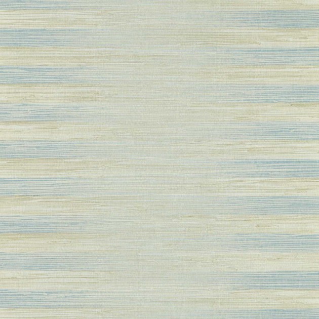 Zoffany 313005 Kensington Walk Kensington Grasscloth Indigo Wash - tapeta w pasy
