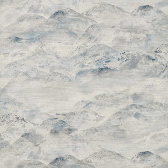 Zoffany 312504 Kensington Walk Sansui Indigo Wash - tapeta cieniowanym pejzażem nieba