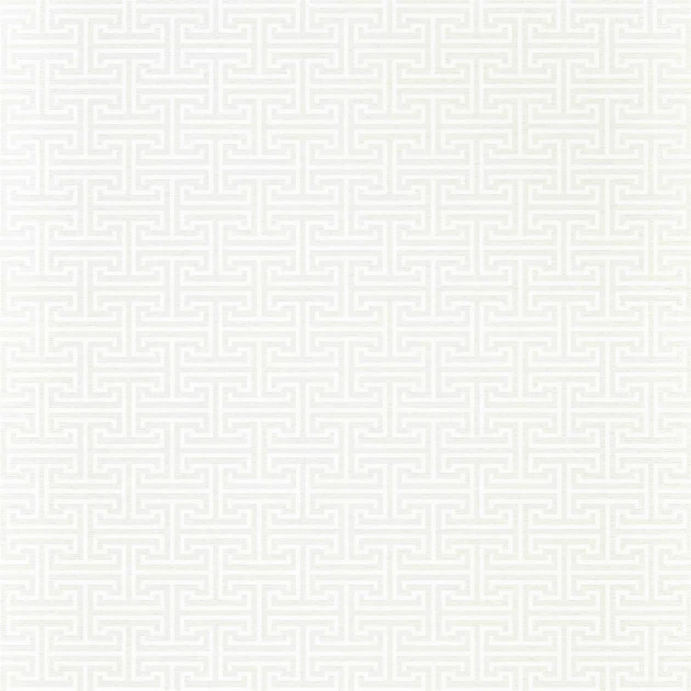 Zoffany 312933 Folio Ormonde Key Snow - tapeta z greckim symbolem