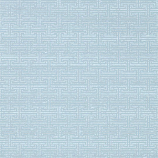 Zoffany 312934 Folio Ormonde Key Quartz Grey - tapeta z greckim symbolem