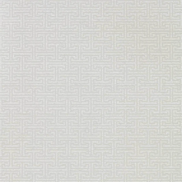 Zoffany 312939 Folio Ormonde Key Silver - tapeta z greckim symbolem