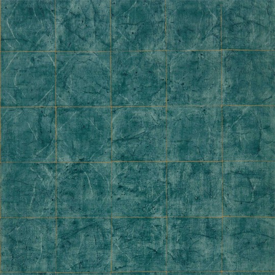 Zoffany 312950 Folio Piastrella Huntsman Green - tapeta w kafelki