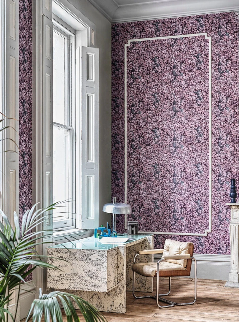 Cole & Son 123/10049 Fornasetti Senza Tempo II Foglie e Scimmie - tapeta z małpkami pośród bujnych liści
