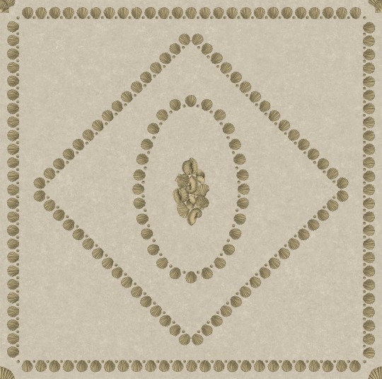 Cole & Son 123/5025 Fornasetti Senza Tempo II Conchiglie - tapeta muszelki