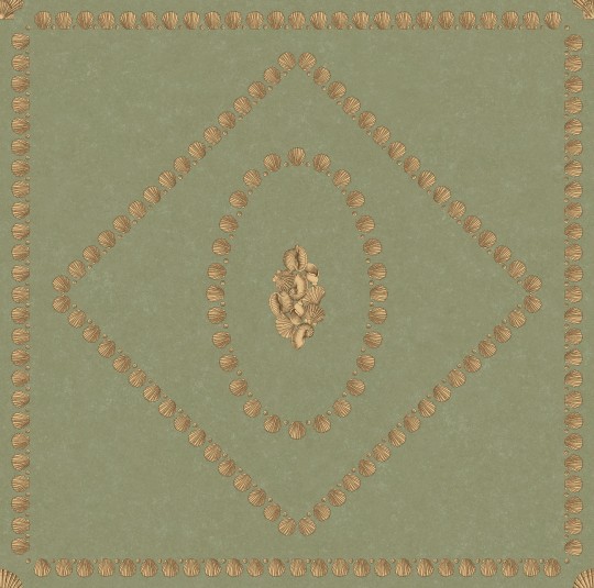 Cole & Son 123/5026 Fornasetti Senza Tempo II Conchiglie - tapeta muszelki