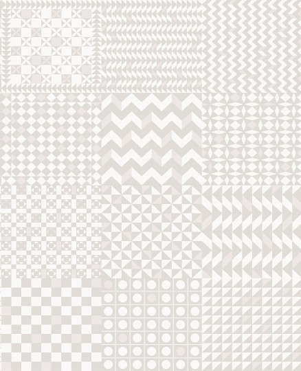Cole & Son 123/7037 Fornasetti Senza Tempo II Geometrico - tapeta geometryczny patchwork