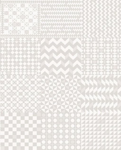 Cole & Son 123/7037 Fornasetti Senza Tempo II Geometrico - tapeta geometryczny patchwork