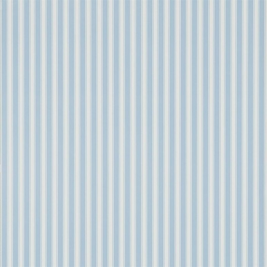 Sanderson DCAVTP106 One Sixty New Tiger Stripe Blue/Ivory - tapeta w pasy