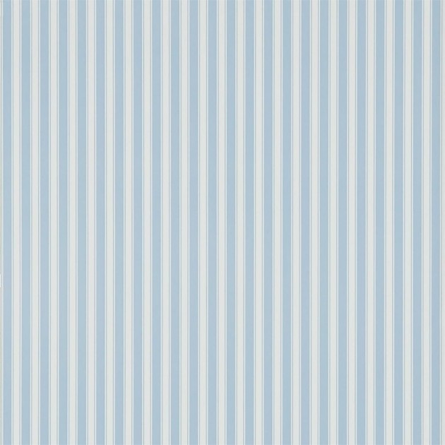 Sanderson DCAVTP106 One Sixty New Tiger Stripe Blue/Ivory - tapeta w pasy