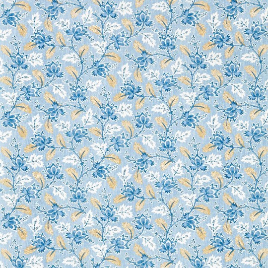 Sanderson 217232 Arboretum Dallimore Indigo/Multi - tapeta w drobne kwiaty